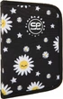 Пенал на молнии CoolPack Clipper Daisy Black с органайзером для ручек 20x14x3 см (F076817) - изображение 1