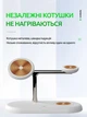 Беспроводная зарядная док станция для apple айфона часов наушников телефона 3 в 1 magsafe универсальная магнитная зарядка на айфон iphone airpods iwatch эпл вотч QINETIQ T256 23W с подсветкой белая + подарок адаптер 20W - изображение 12