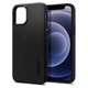Чехол-накладка Spigen Thin Fit для Apple iPhone 12 Mini Black (ACS01739) - изображение 3