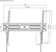 Настенное крепление для телевизора UniBracket BZ02-96 43"-100" - изображение 12
