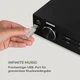 HiFi тюнер Аuna iTuner 320 BT Spotify Connect (10034063) - зображення 7