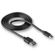Кабель USB WALKER 110 Micro black (724) - изображение 2