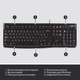 Клавіатура Logitech K120 Black (920-002643) - изображение 2
