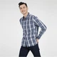 Сорочка чоловіча Levi's у клітинку 65824-0394 S (5400599136039) - зображення 1