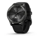 Смарт-часы GARMIN Vivomove Trend Slate S. Steel Bezel with Black Case and S. Band (010-02665-00) - изображение 1