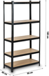 Regał magazynowy Humberg HR-813 180 x 90 x 40 cm (5902854519989) - obraz 7