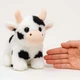 Мягкая интерактивная коровка для детей 17×15 см - ходит и мычит, арт. C23907-2 - изображение 3