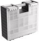 Walizka dwustronna Gamegenic Game Castle Black/White/Clear GGS22038ML (4251715414569) - obraz 1