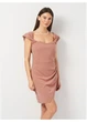 Платье boohoo 44 Пудровый FZZ21695_05 - изображение 1