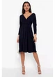 Платье boohoo 36 Темно-синий FZZ38389_06 - изображение 1