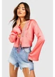 Блуза boohoo 38 Кораловий GZZ53534 - зображення 3