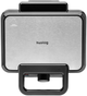 Gofrownica Huslog AK-2149 czarno-srebrna (OWN000053) - obraz 5