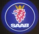 Картридж-вставка для проекции логотипа Saab на двери (Цена за 1шт) - изображение 2