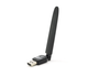Бездротовий мережевий Wi-Fi USB-адаптер із зовнішньою антеною 10 см Voltronic LV-UW10SRK, 150 Mbps, 2.4GHz, Black - зображення 2