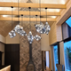 Lampa wisząca Light Prestige Konstelacja pionowa 7 x G9 dymna czarna (LP-055/1P BK) - obraz 3