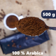 Кава мелена натуральна 100% арабіка Barista 500 г - зображення 2