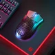Мишка бездротова ігрова K-Snake BM600 з акумулятором та RGB підсвічуванням - зображення 7