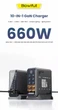 Зарядное устройство Asometech 660W 10в1 6хType-C|4xUSB - изображение 3