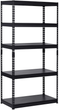 Складський стелаж Humberg HR-700 183 x 90 x 45 см чорний (5903890618544) - зображення 1
