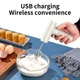 Портативний електричний бездротовий міксер на акумуляторі USB для збивання - зображення 5