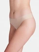 Набор трусиков танга женских Under Armour Thong Ua Pure Stretch No Show Thong 1383893 500 XL 3 шт Бежевый (1200122273262) - изображение 4
