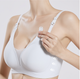 Еластичный бюстгальтер для кормления грудью Модал Вуаль Голубой L - изображение 4