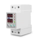 Реле контролю напруги і струму з РК TOMZN TOVPD1-60-EC 220В 63А 2DIN White (537202) - зображення 3