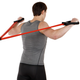 Еспандер трубчастий з ручками 2шт з фіксатором SP-Sport Resistance Band 8021-30-170 30LB (латекс, EVA, d-12мм, l-170см, длина гумі-150см, червоний) - зображення 12