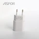 Сетевое зарядное устройство Aspor A818 Plus 2.4A iQ + USB кабель Type-C- белый - изображение 3
