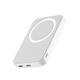 Портативное зарядное устройство (Повербанк) Aspor A325 MagSafe Battery Pack 5000 mAh (Type-C/Lightning/20W)- белый - изображение 1