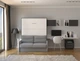 Шкаф-кровать-диван Smartmebel HF PLUS-160 Нимфея Альба 160х200 см (N 100-32) - изображение 5