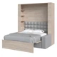 Шкаф-Кровать-Диван Smartmebel ISIDA-140 Гикори Рокфорд Светлый 140х200 см (N 100-48:R) - изображение 2