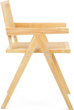 Стілець для кухні та вітальні HOMLA ROTIN 50 x 55 x 78 см (5904183834085) - зображення 3