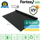 Агротекстиль Fortex 2,10х25 м, 52,5 м2, 100 г/м2 - изображение 2