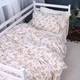 Простынь MirSon Полуторная 150х220 см Kids Time 22-1418 Safari baby Сатин (2200011186245) - изображение 2