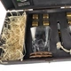 Подарунковий набір Moltis Relax Whisky Stones: 2 склянки Saxums із золотими охолоджувальними кубиками + секція 10081 - зображення 2