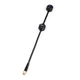 Антена 5.8G RHCP Axisflying PRISM DUAL 200mm 4.75Dbi, SMA-Male прямий, чорна, для FPV дронів - зображення 1
