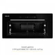 Витяжка повновбудована WEILOR LUMINA WBG 68 BLACK - изображение 12