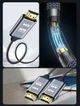 Кабель шнур HDMI - HDMI 4К 60Hz HDR 3D High Speed Aluminum Neylon cord, 1м (48861) - зображення 6
