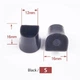 Силіконові накладки на каблуки Protective heel stoppers Black Розмір S - изображение 3