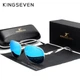 Мужские поляризационные солнцезащитные очки KINGSEVEN NF7228 Silver Blue - изображение 1
