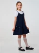 Детский школьный сарафан для девочки Smil 120365 116 см Темно-синий (4824039278355) - изображение 2