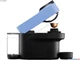 Капсульная кофемашина Nespresso Vertuo Pop PACIFIC BLUE (тихоокеанский синий) и дегустационный набор на 12 капсул в подарок - изображение 4