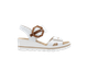 Босоніжки жіночі Rieker 42 білий (67476-83/42/ЦО0002698) - зображення 1
