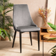 Krzesło do kuchni i salonu HOMLA LOUIS RIBBON 44 x 59 x 88 cm Grey (5904183848891) - obraz 6