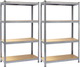 Складський стелаж Plonos PL-700 150 x 75 x 30 см 2 шт (5903890620554) - зображення 2