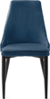 Krzesło do kuchni i salonu HOMLA LOUIS RIBBON 44 x 59 x 88 cm Blue (5904183848914) - obraz 3