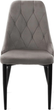 Krzesło do kuchni i salonu HOMLA LOUIS QUILTER 44 x 59 x 88 cm Grey (5904183849010) - obraz 3