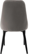 Krzesło do kuchni i salonu HOMLA LOUIS QUILTER 44 x 59 x 88 cm Grey (5904183849010) - obraz 4