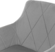 Krzesło do kuchni i salonu HOMLA FELLICE 56 x 61 x 86 cm Grey (5904183847283) - obraz 5